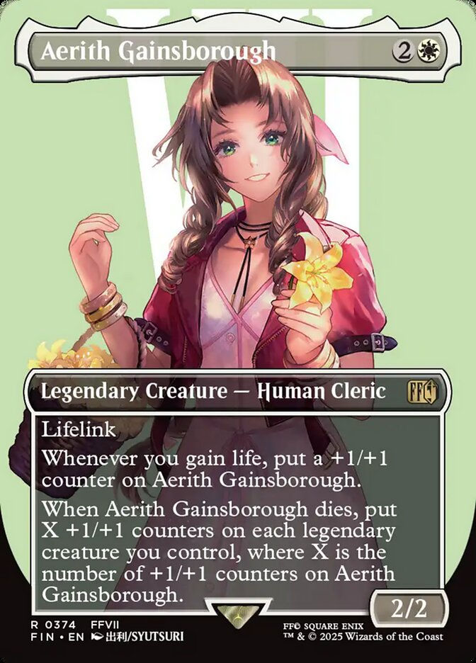Aerith Gainsborough (FIN) (374) / Borderless