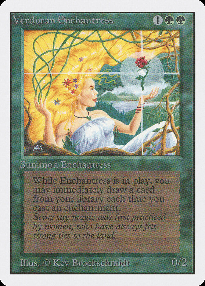 Verduran Enchantress (2ED) (223)