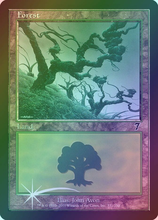 Forest (7ED) (331★) / Foil