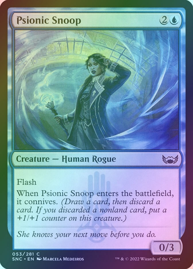 Psionic Snoop (SNC) (53) / Foil