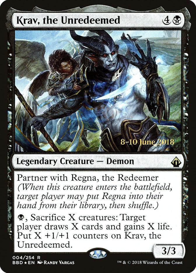 Krav, the Unredeemed (PBBD) (4s) / Foil