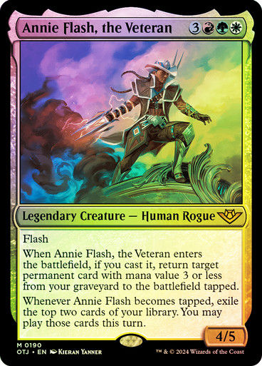 Annie Flash, the Veteran (otj) (190) / Foil