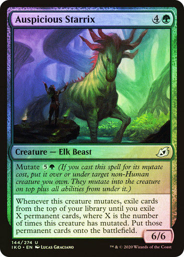 Auspicious Starrix (IKO) (144) / Foil