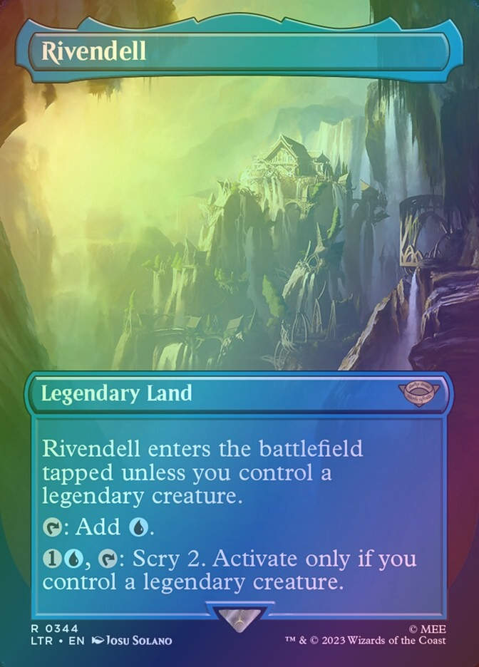 Rivendell (LTR) (344) / Borderless / Foil