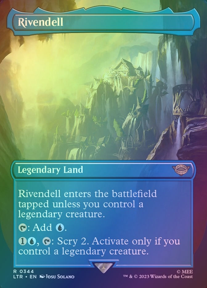 Rivendell (LTR) (344) / Borderless / Foil