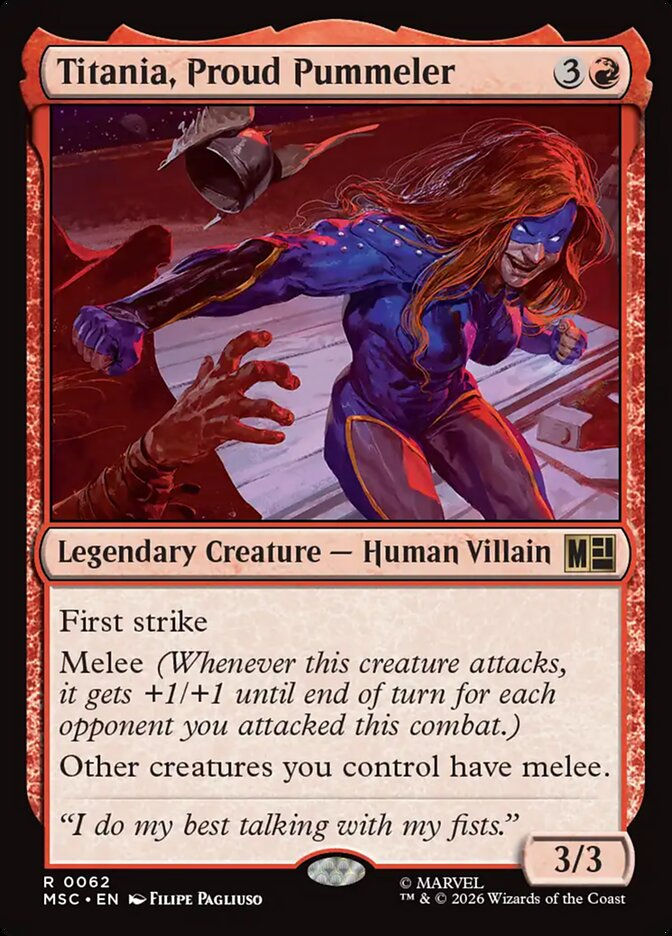 Titania, Proud Pummeler (MSC) (62)