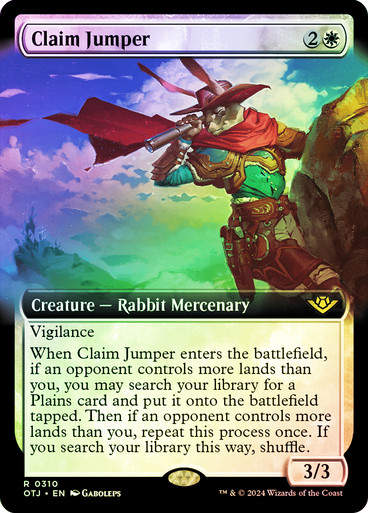 Claim Jumper (otj) (310) / Foil Extended