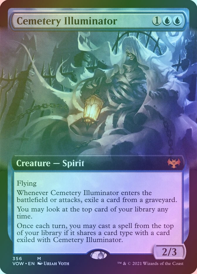 Cemetery Illuminator (VOW) (356) / Extended Art / Foil