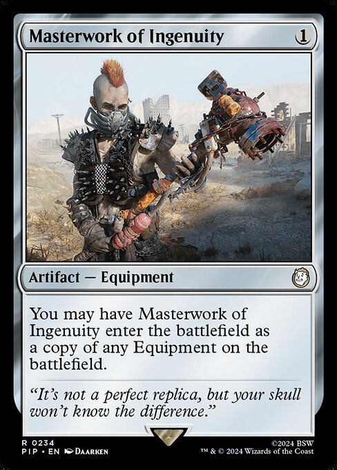 Masterwork of Ingenuity (pip) (234)