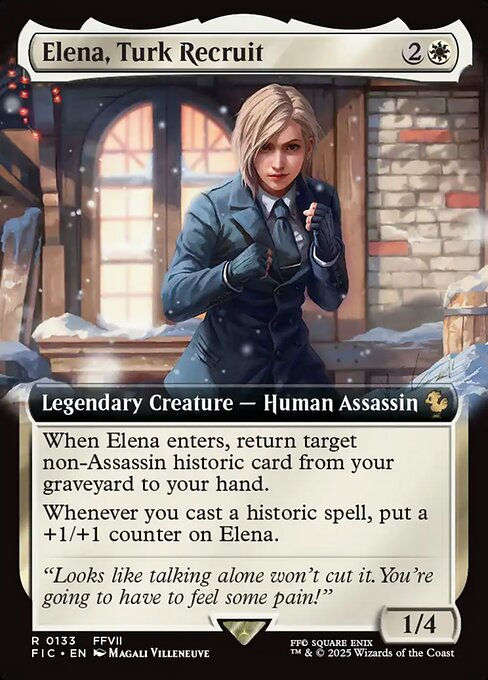Elena, Turk Recruit (FIC) (133) / Extended Art