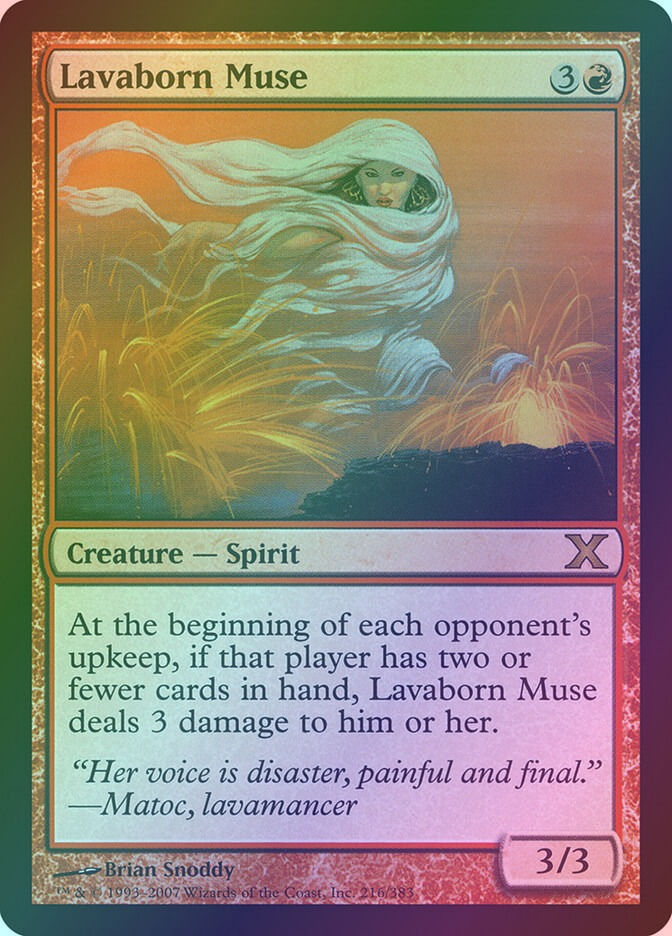 Lavaborn Muse (10E) (216) / Foil