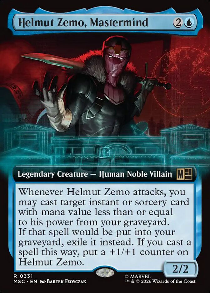 Helmut Zemo, Mastermind (MSC) (331) / Extended Art