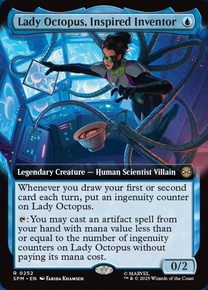 Lady Octopus, Inspired Inventor (SPM) (252) / Extended Art