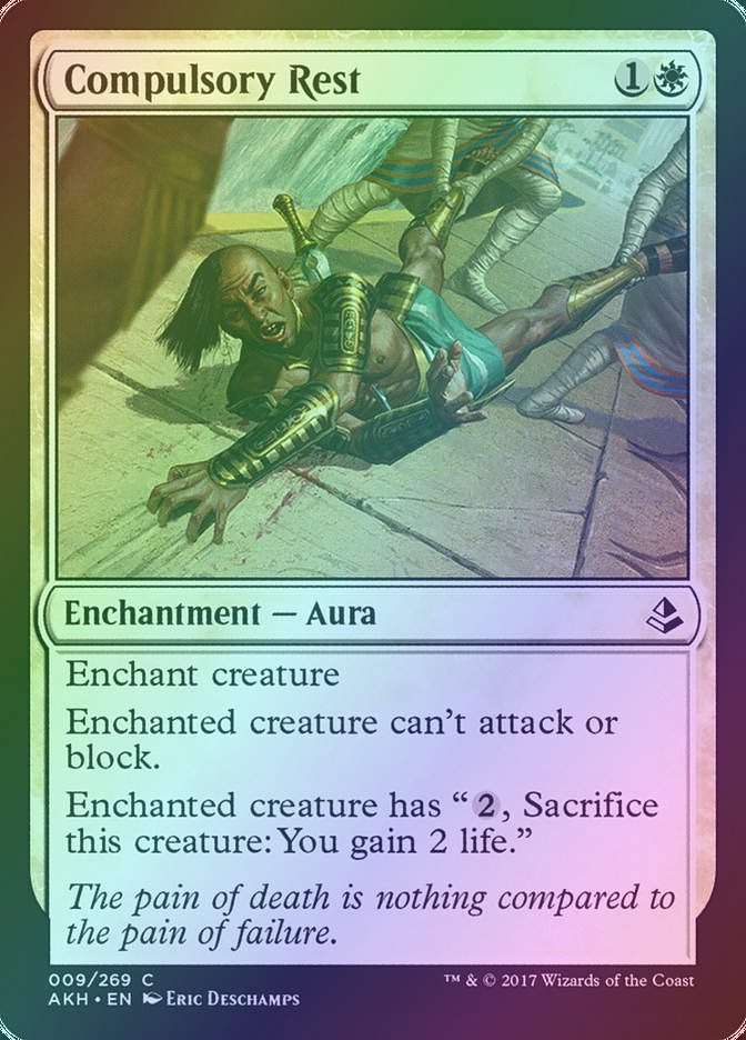 Compulsory Rest (AKH) (9) / Foil