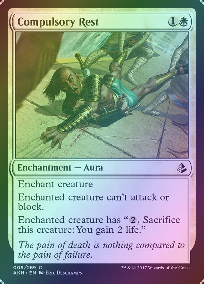 Compulsory Rest (AKH) (9) / Foil