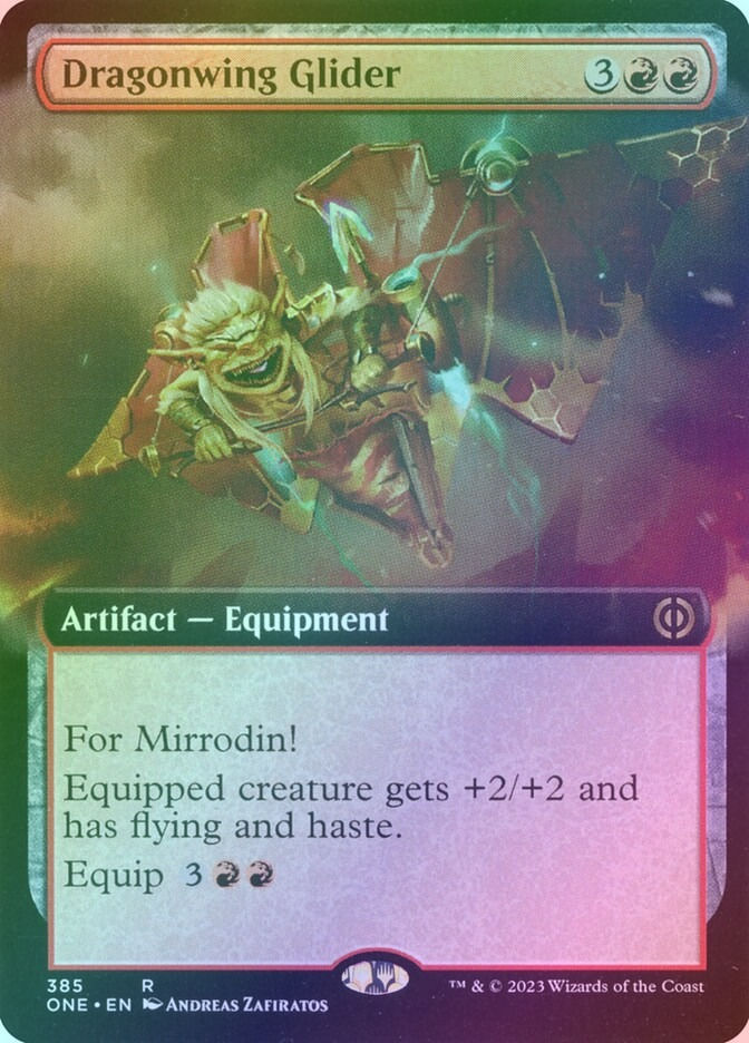 Dragonwing Glider (ONE) (385) / Extended Art / Foil