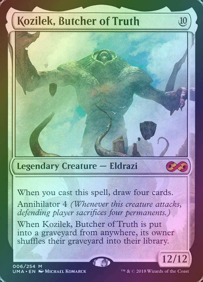 Kozilek, Butcher of Truth (UMA) (6) / Foil
