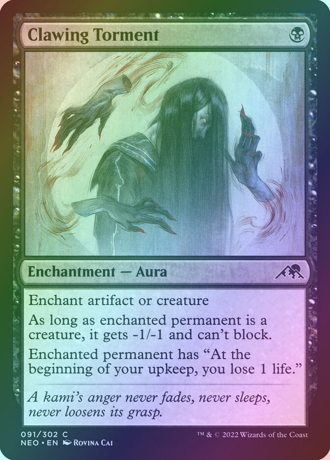 Clawing Torment (NEO) (91) / Foil