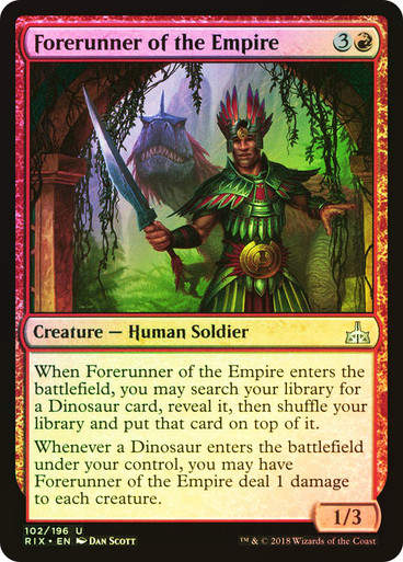 Forerunner of the Empire (RIX) (102) / Foil