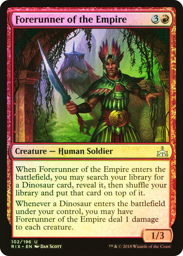 Forerunner of the Empire (RIX) (102) / Foil