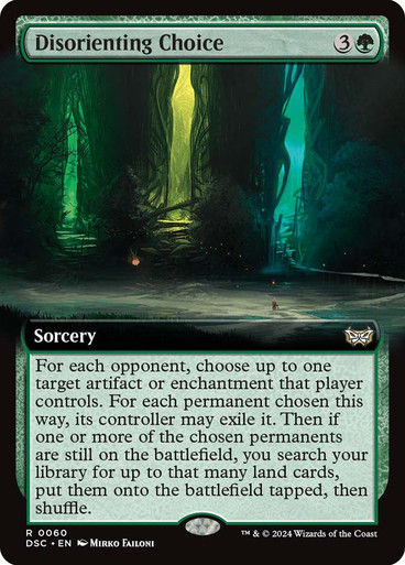 Disorienting Choice (DSC) (60) / Extended Art