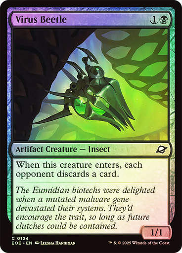 Virus Beetle (EOE) (124) / Foil