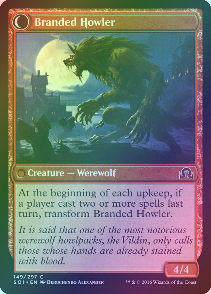 Convicted Killer // Branded Howler (SOI) (149) / Foil — cara 2 de 2
