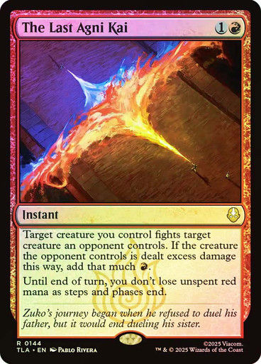 The Last Agni Kai (TLA) (144) / Foil
