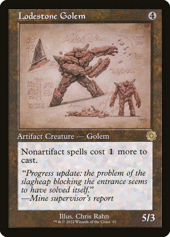Lodestone Golem (BRR) (92) / Schematic
