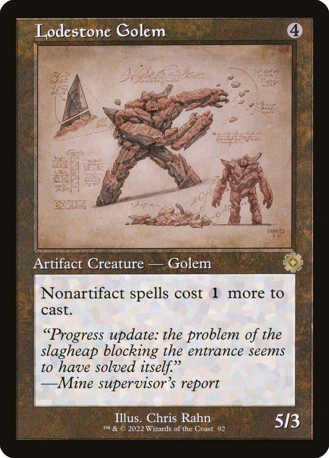 Lodestone Golem (BRR) (92) / Schematic