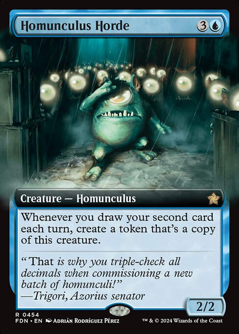 Homunculus Horde (FDN) (454) / Extended Art