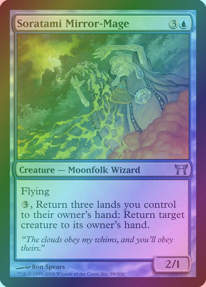 Soratami Mirror-Mage (CHK) (88) / Foil