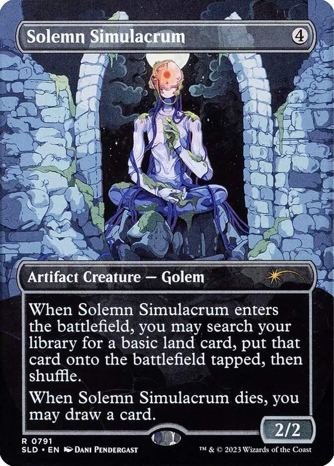 Solemn Simulacrum (SLD) (791) / Borderless