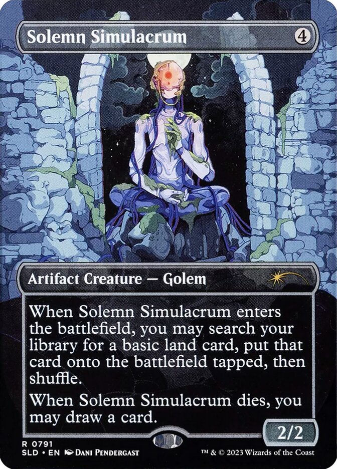 Solemn Simulacrum (SLD) (791) / Borderless