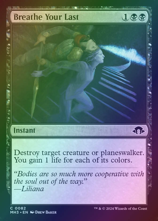 Breathe Your Last (MH3) (82) / Foil