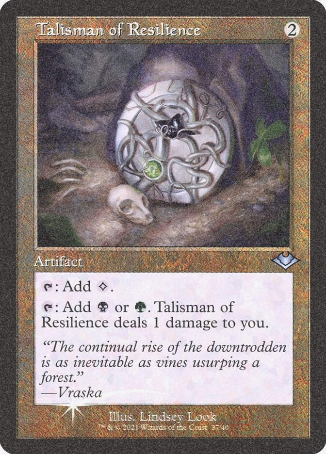Talisman of Resilience (H1R) (37) / Foil Etched