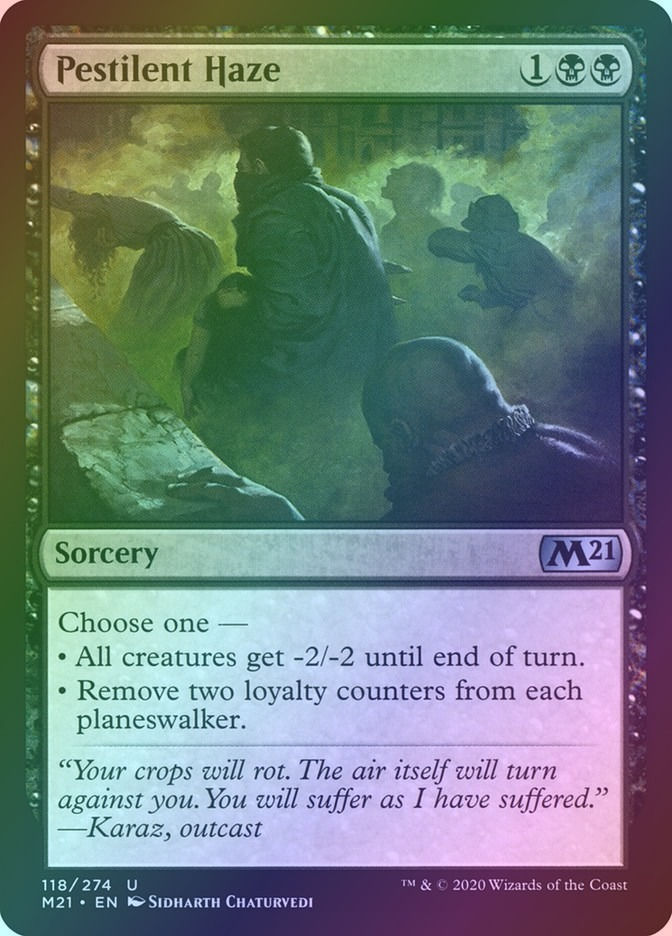 Pestilent Haze (M21) (118) / Foil