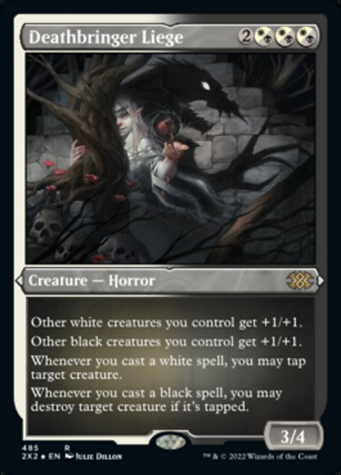 Deathbringer Liege (2X2) / Etched Foil