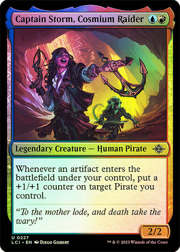 Captain Storm, Cosmium Raider (lci) / Foil
