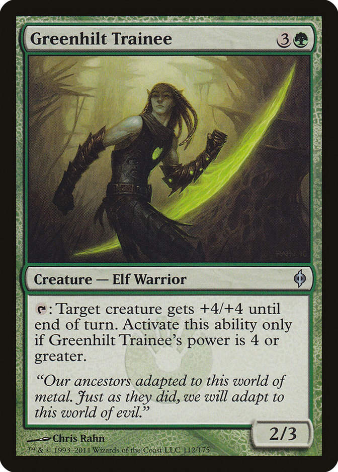 Greenhilt Trainee (NPH) (112)