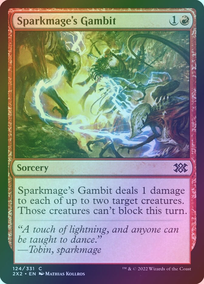 Sparkmage's Gambit (2X2) (124) / Foil