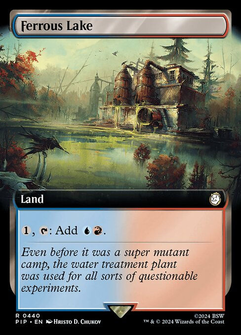 Ferrous Lake (pip) (440) / Extended Art