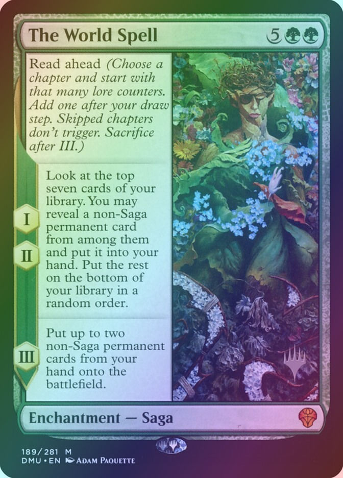 The World Spell (PDMU) (189p) / Foil