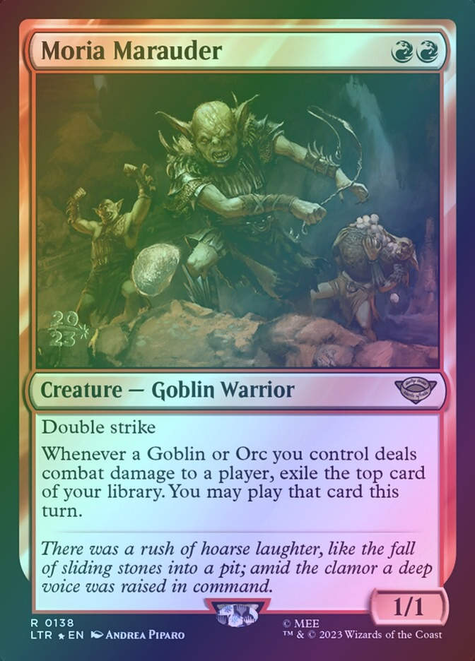 Moria Marauder (PLTR) (138s) / Foil