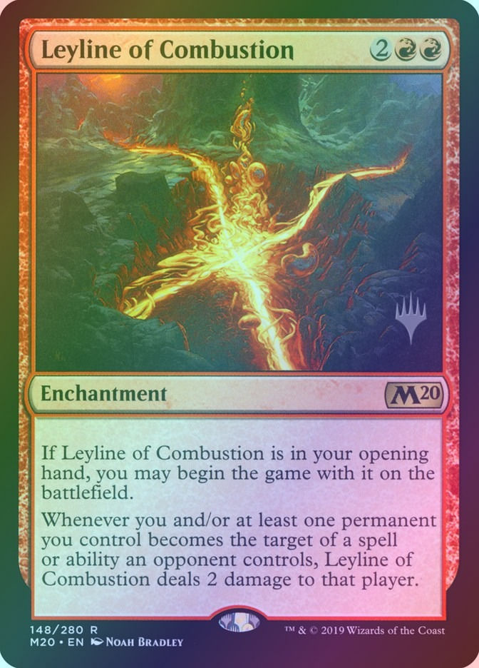 Leyline of Combustion (PM20) (148p) / Foil