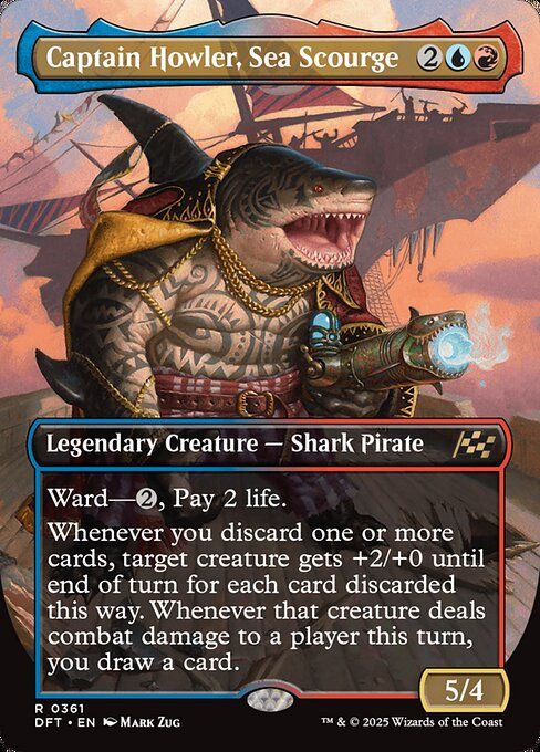 Captain Howler, Sea Scourge (DFT) (361) / Borderless