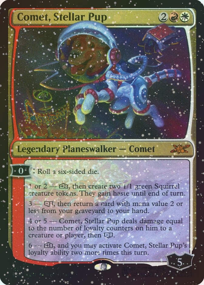 Comet, Stellar Pup (UNF) (452) / Galaxy Foil