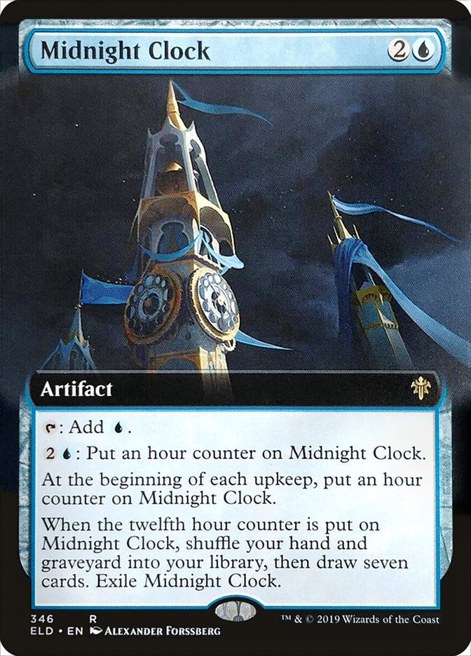 Midnight Clock (ELD) (346) / Extended Art