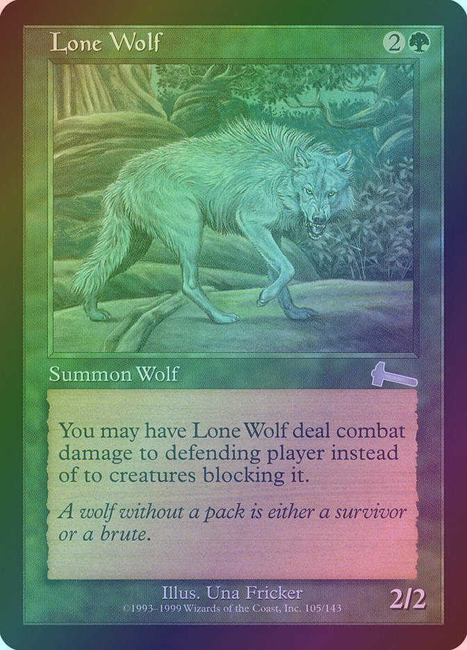 Lone Wolf (ULG) (105) / Foil