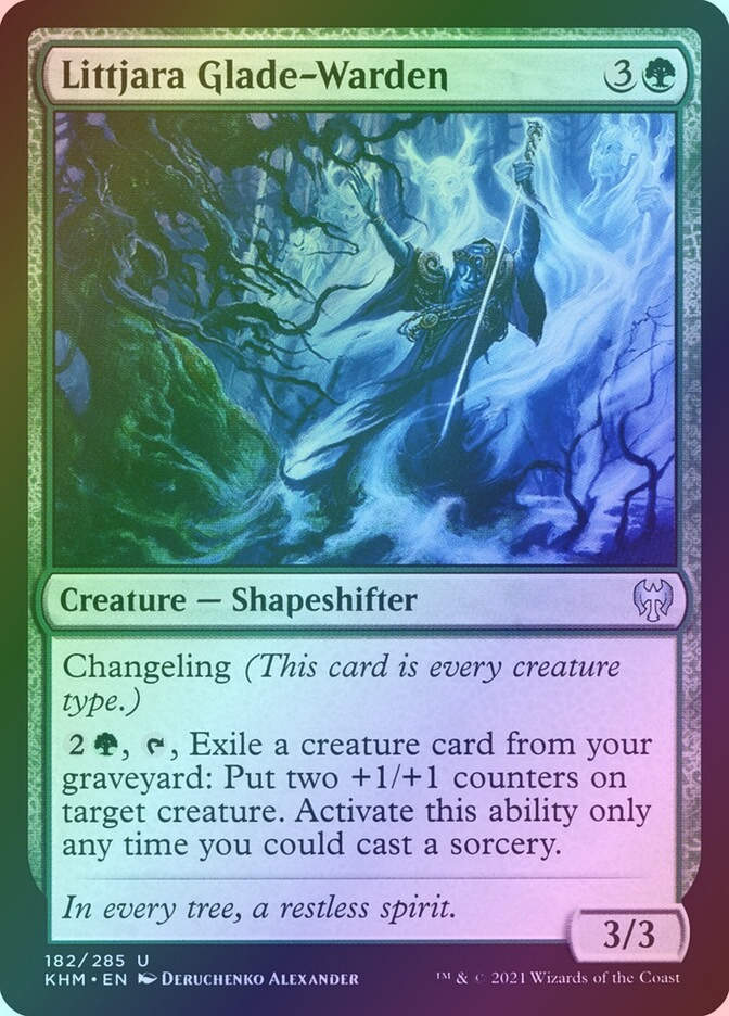 Littjara Glade-Warden (KHM) (182) / Foil